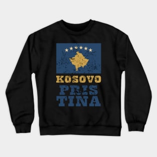 Flag of Kosovo Crewneck Sweatshirt